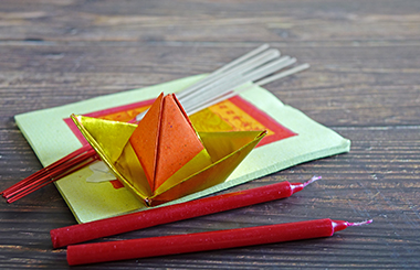 Hungry Ghost Festival in Singapore