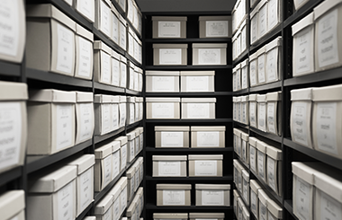 Safely storing archives in boxes