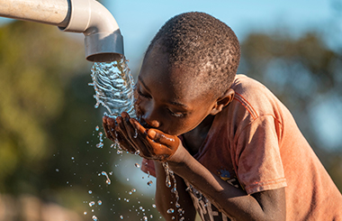 AGS's role in the renovation of a commuunity borehole